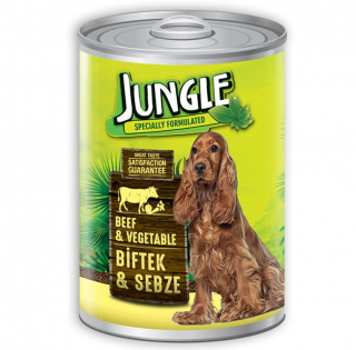 Jungle Adult Biftekli ve Sebzeli 450 gr Köpek Maması kullananlar yorumlar
